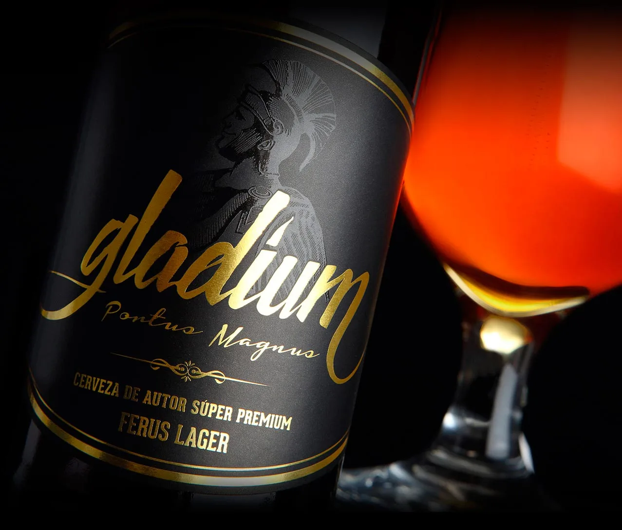 Cerveza Gladium — Packaging · Il·lustració